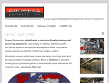Tablet Screenshot of processpartnersinc.com